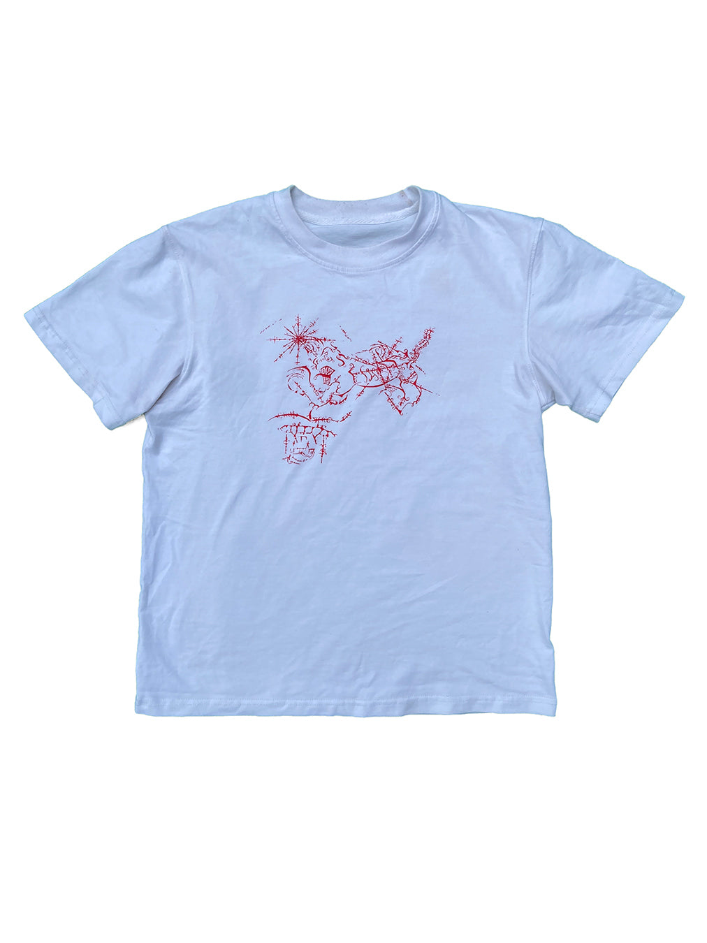 "cat scratch" Tee