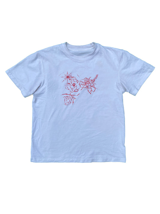 "cat scratch" Tee
